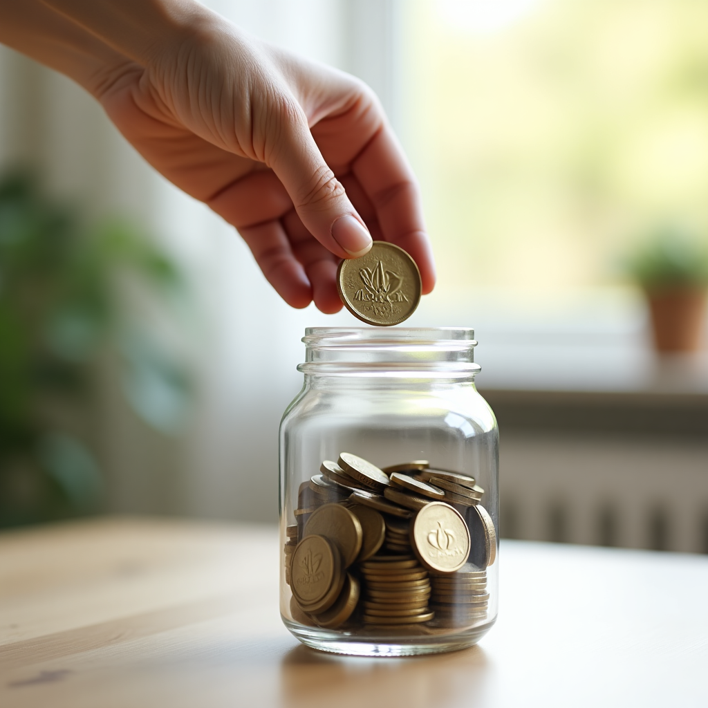 Concepto de ahorro